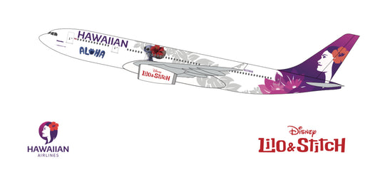 Stitch x Hawaiian Airlines Airbus A330 Stitch 1/200
