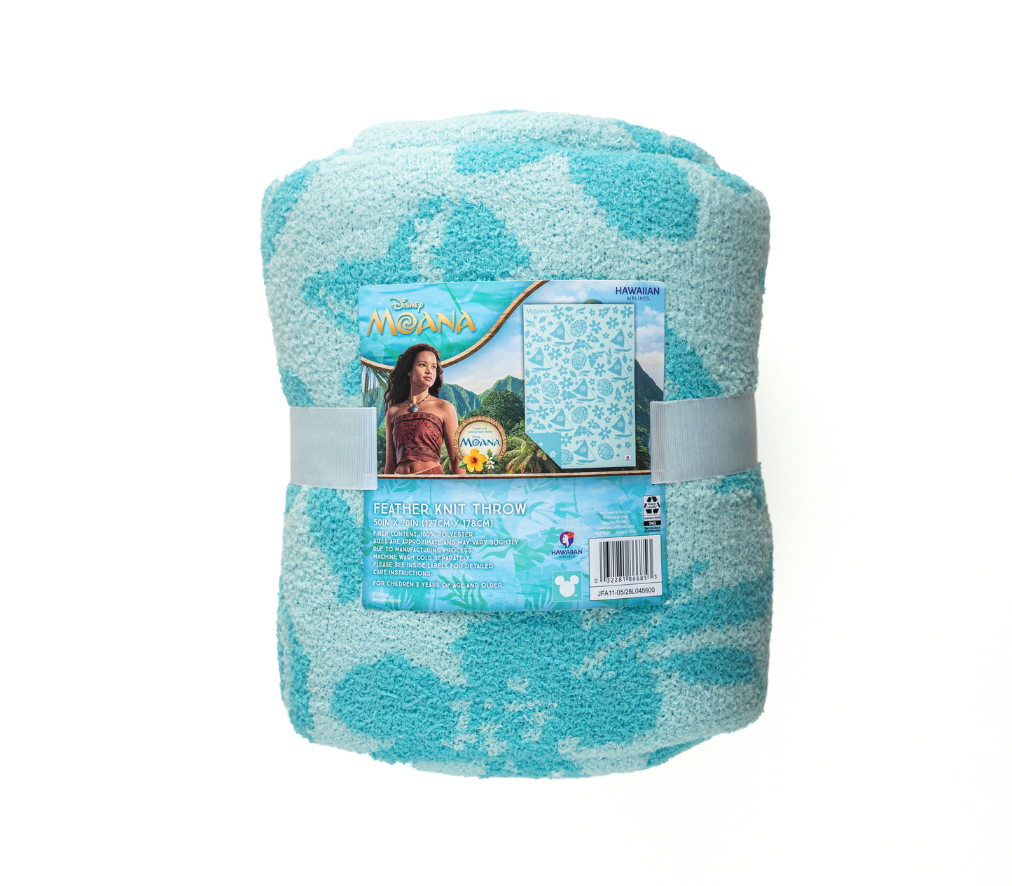 Disney's Moana Luxury Travel Blanket