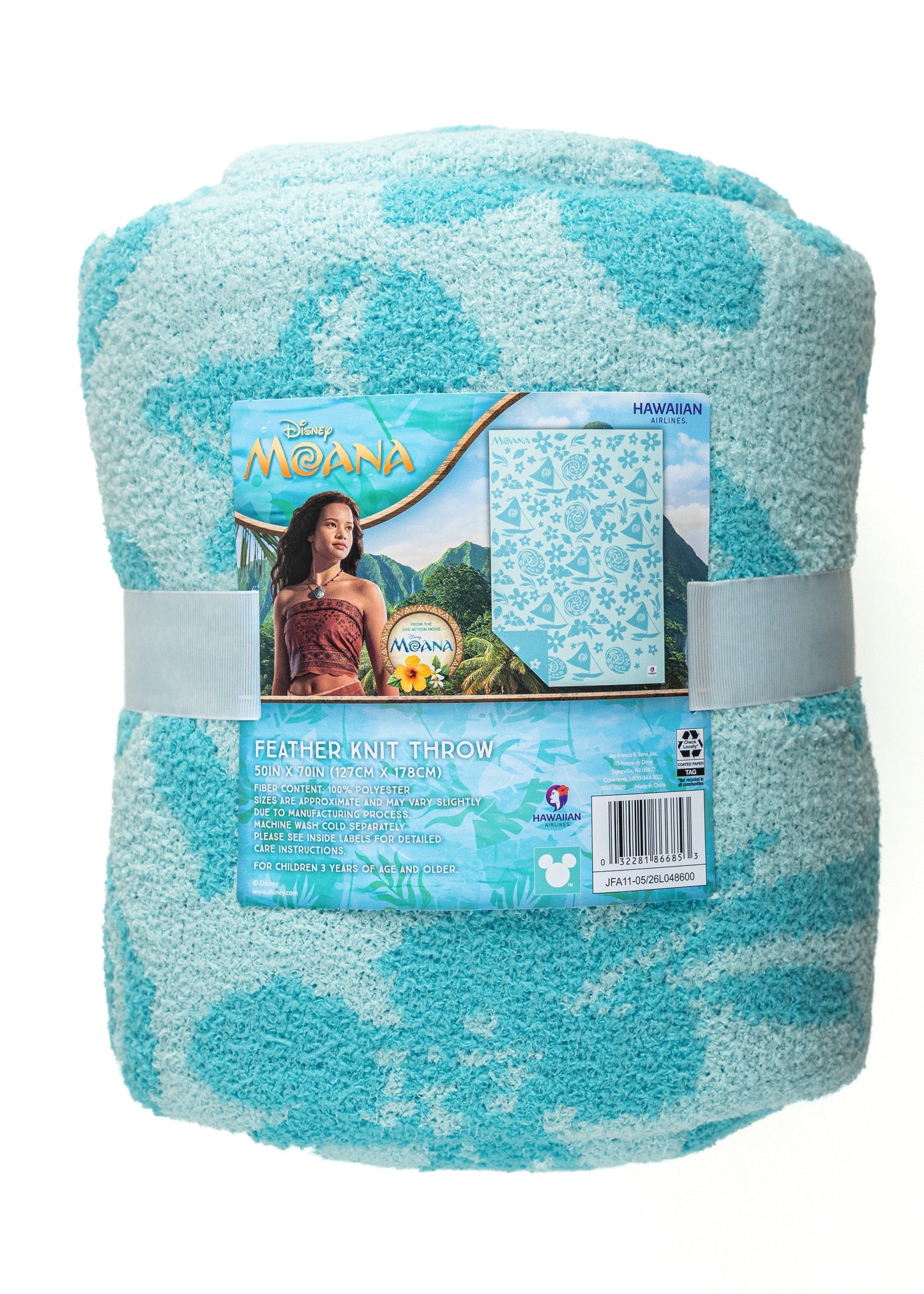 Disney's Moana Luxury Travel Blanket