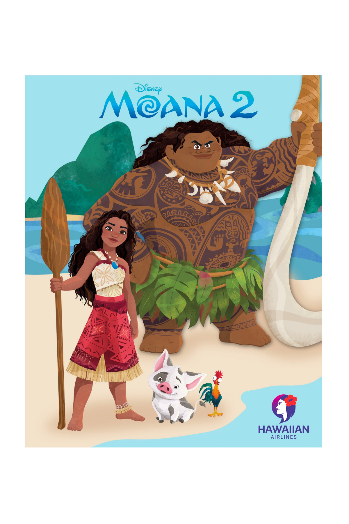 Moana Adventurous Voyage Throw
