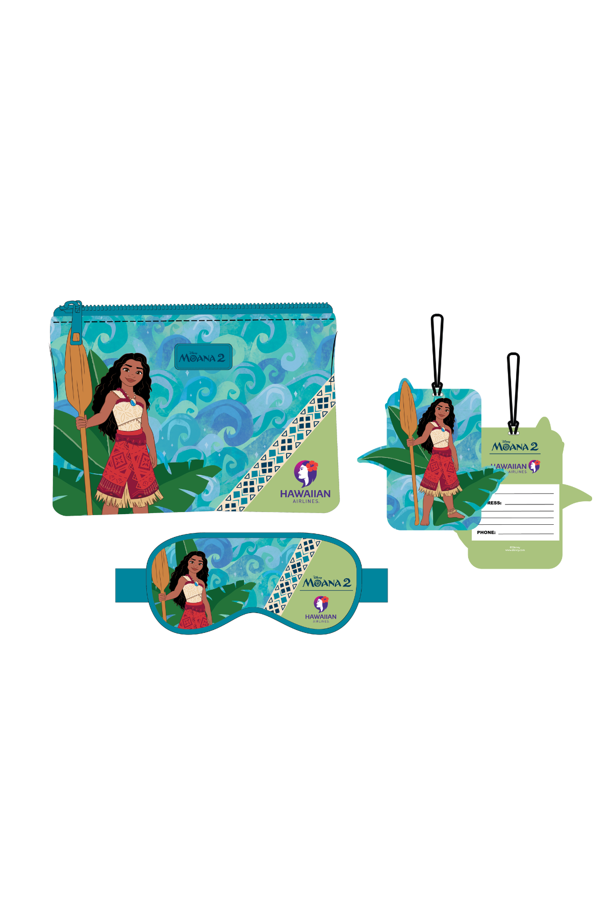 Moana Travel Set