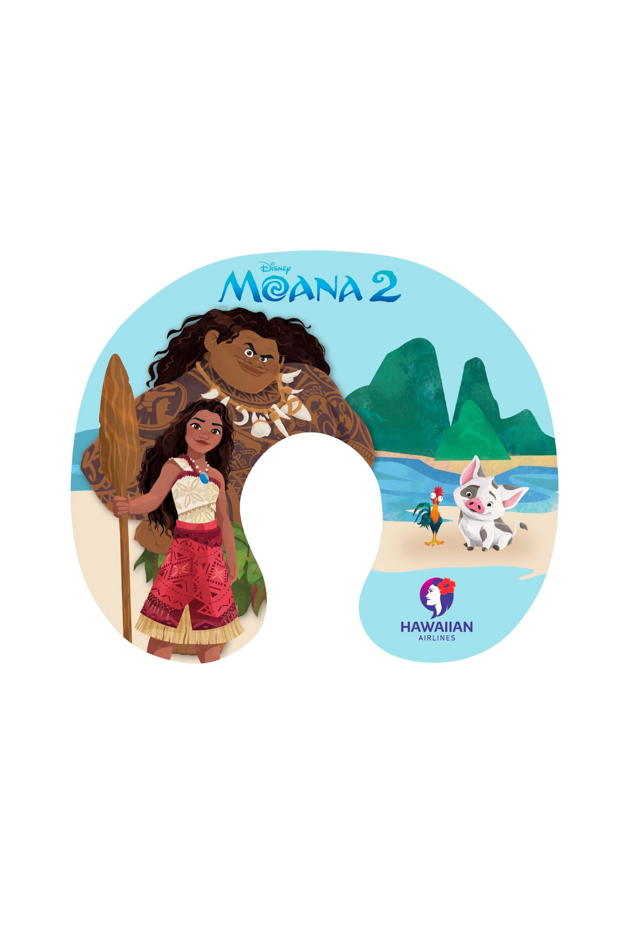 Moana Adventurous Voyage Neck Pillow