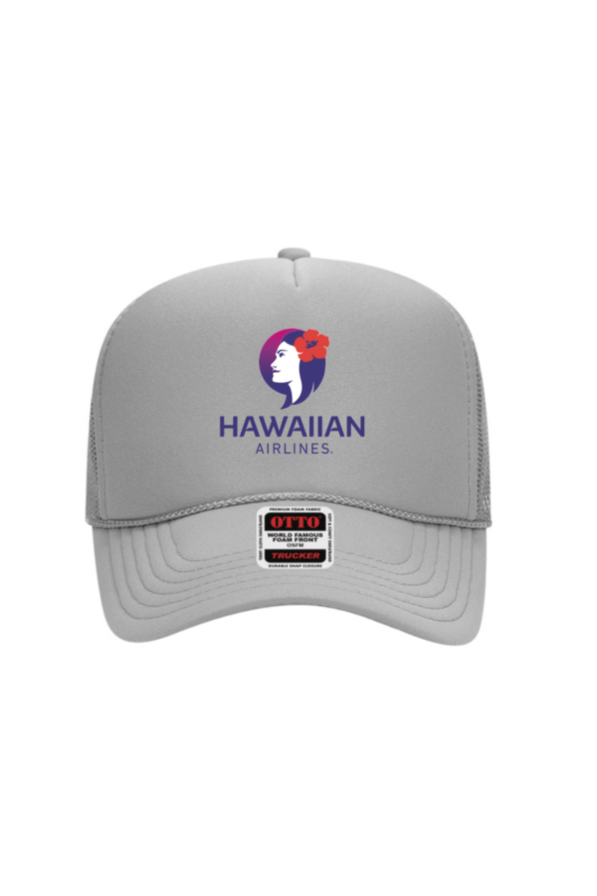Pualani - Gray Trucker Hat