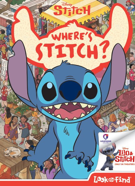 Lilo & Stitch Look & Find Hardcover Book