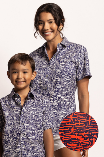 Tori Richard “In Plane Sight” Coral Women's