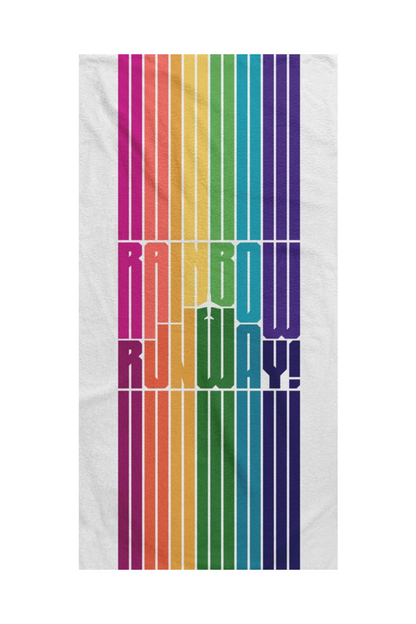 Rainbow Runway Towel