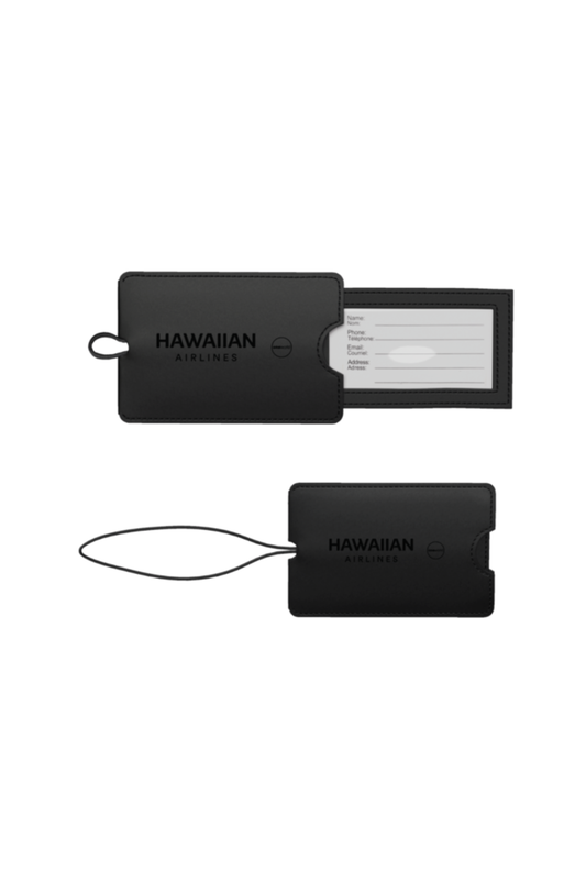 Oneworld Black Peekaboo Luggage Tag