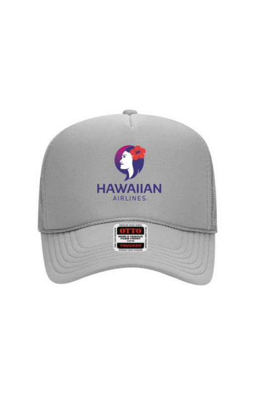 Pualani - Gray Trucker Hat