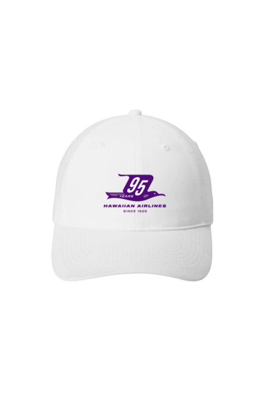 95th Anniversary White Dad Hat