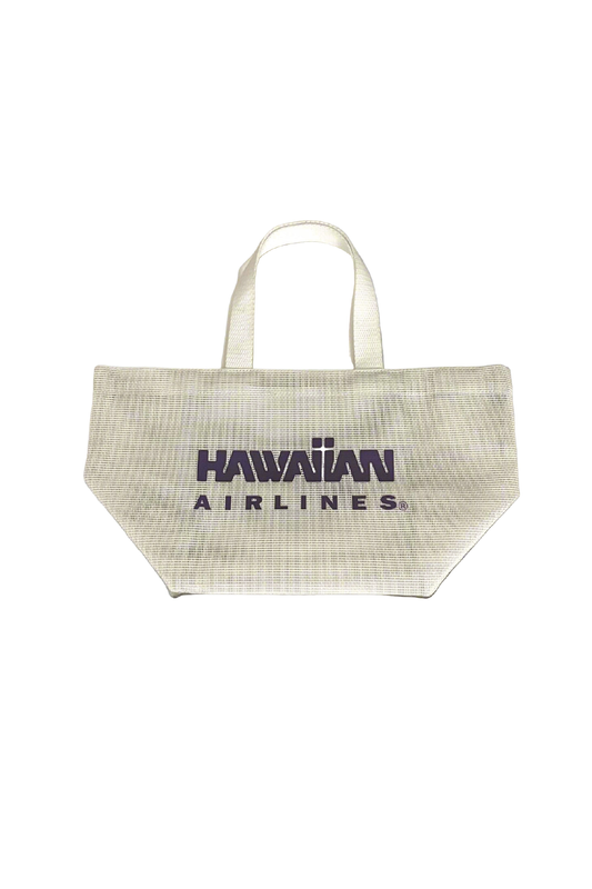 White HA Mesh Tote