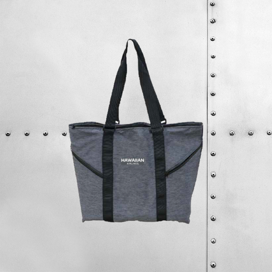 Gray Travel Tote