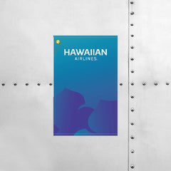 HAWAIIAN AIRLINES MICROFIBER GOLF TOWEL